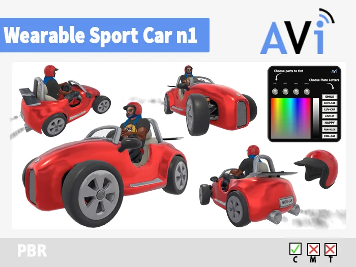 Weareable Sport Car n1